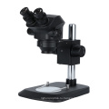 45 градусов наклонного бинокулярного масштабного стерео микроскопа